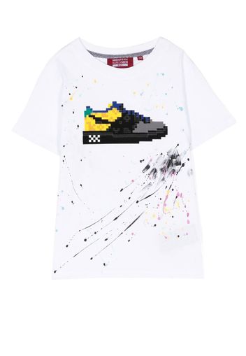 Mostly Heard Rarely Seen 8-Bit T-shirt Multi Louis - Bianco