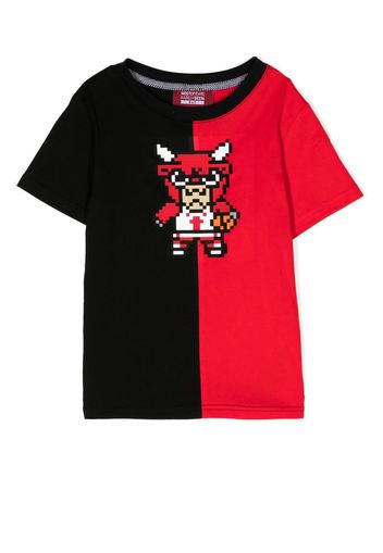 Mostly Heard Rarely Seen 8-Bit T-shirt bicolore Mini Chicago - Nero