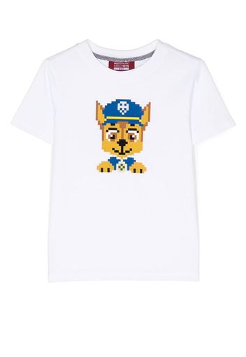 Mostly Heard Rarely Seen 8-Bit T-shirt Mini Police Puppy - Bianco