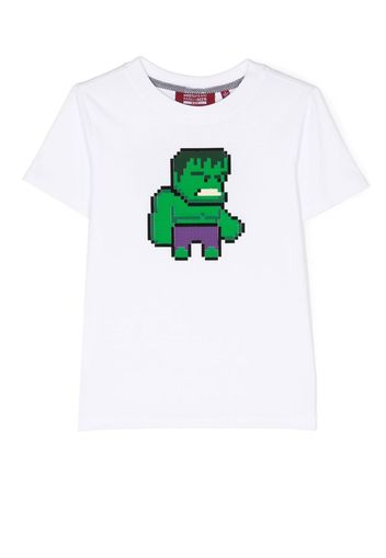 Mostly Heard Rarely Seen 8-Bit T-shirt Mini Aargh - Bianco