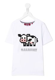 Mostly Heard Rarely Seen 8-Bit printed cotton T-shirt - Bianco