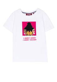 Mostly Heard Rarely Seen 8-Bit T-shirt con stampa grafica - Bianco