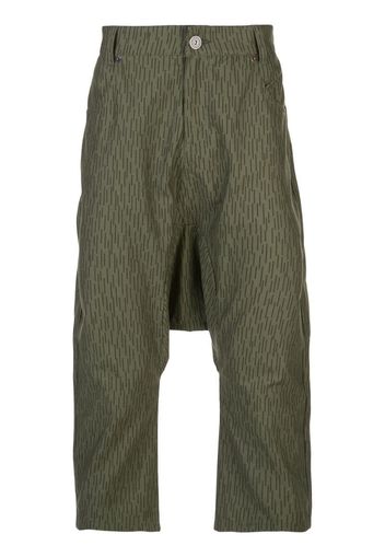 Pantaloni con cavallo basso Double Harem