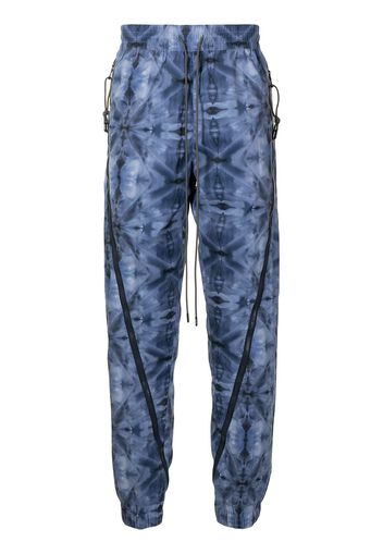 Mostly Heard Rarely Seen Joggers con zip Kaleidosco - Blu