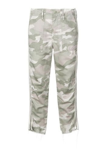 Pantaloni con stampa camouflage