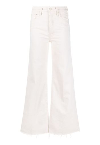 high-rise wide leg jeans