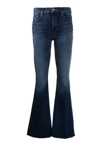 Mother mid-rise flared jeans - Blu