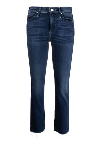 MOTHER cropped-leg jeans - Blu