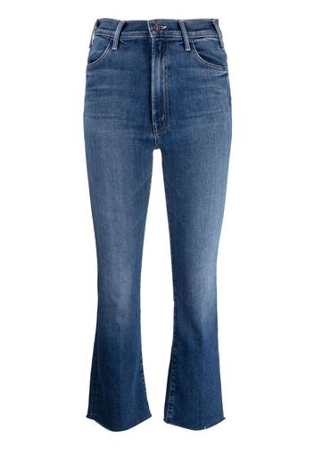 MOTHER cropped-leg jeans - Blu