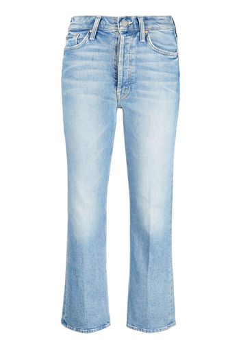 MOTHER Jeans crop The Tripper - Blu