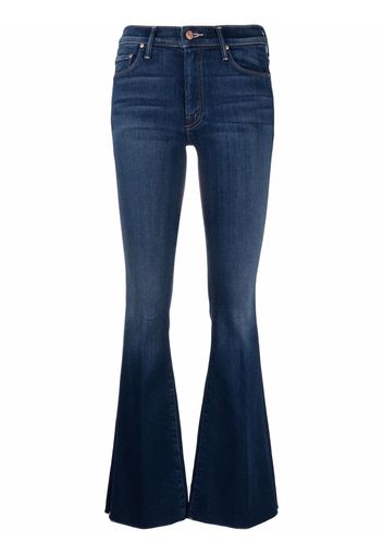 MOTHER mid-rise flared jeans - Blu