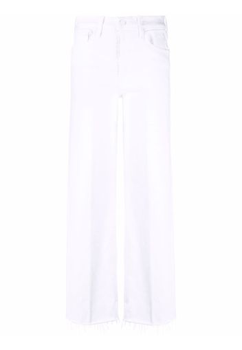 MOTHER high-rise straight-leg jeans - Bianco