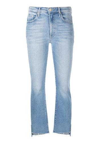 MOTHER The Insider cropped jeans - Blu