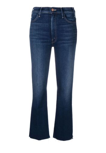 MOTHER The Hustler cropped jeans - Blu