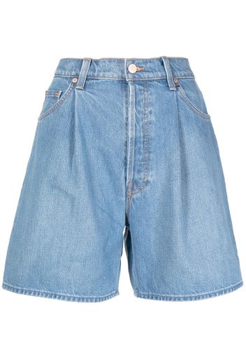 MOTHER Shorts denim The Fun Dip - Blu