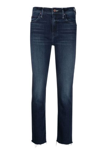 MOTHER raw-cut skinny jeans - Blu