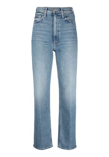 MOTHER high-rise Study Hover jeans - Blu