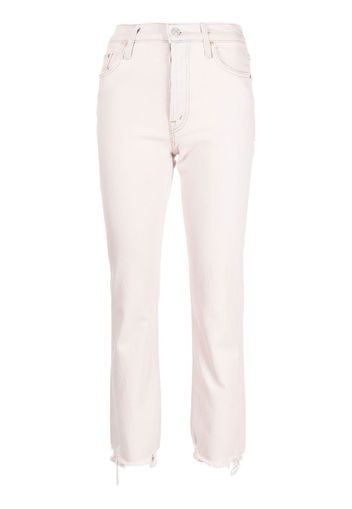 MOTHER stretch-cotton skinny jeans - Rosa