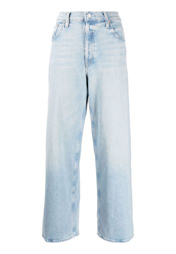 MOTHER wide-leg cropped jeans - Blu