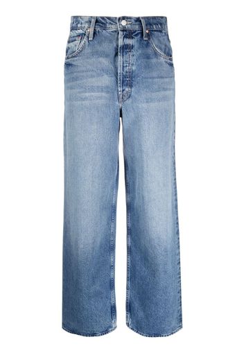 MOTHER high-waisted wide-leg jeans - Blu