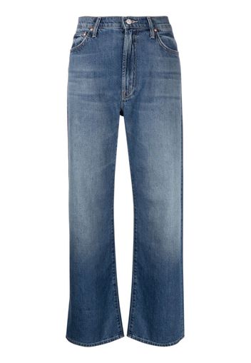 MOTHER The Dodger Ankle cropped jeans - Blu