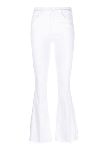 MOTHER mid-rise flared jeans - Bianco