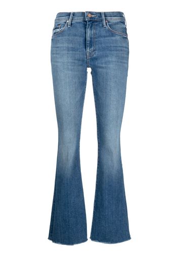 MOTHER mid-rise flared jeans - Blu