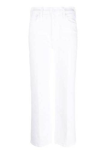 MOTHER Fairest Of Them All straight-leg jeans - Bianco