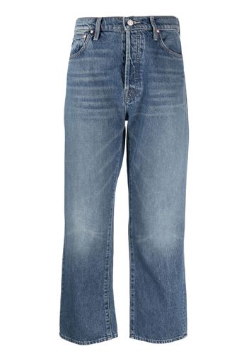 MOTHER Jeans crop The Ditcher - Blu