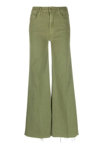MOTHER high-rise flared jeans - Verde