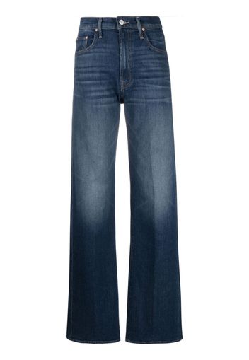 MOTHER Jeans The Lasso a gamba ampia - Blu