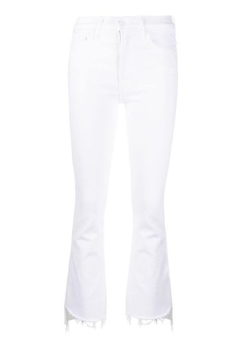 MOTHER Jeans crop The Insider - Bianco