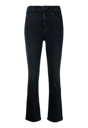 MOTHER cropped flared jeans - Blu