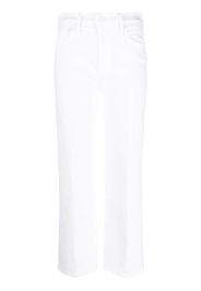 MOTHER Fairest Of Them All straight-leg jeans - Bianco