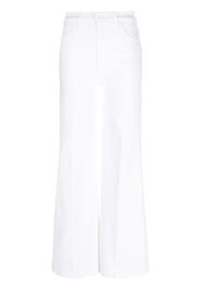 MOTHER The Hustler Roller Heel wide-leg jeans - Bianco