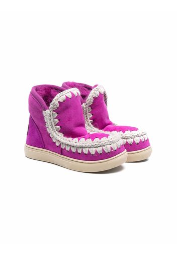 Mou Kids mid-calf Eskimo boots - Rosa