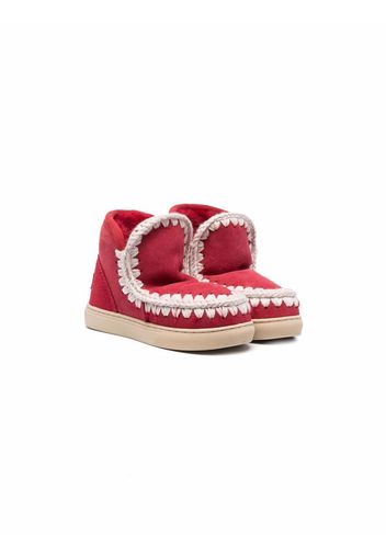 Mou Kids Stivali Boys Eskimo - Rosso