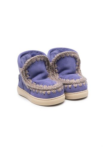 Mou Kids Eskimo suede ankle boots - Viola