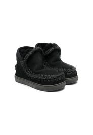 Mou Kids suede eskimo boots - Nero