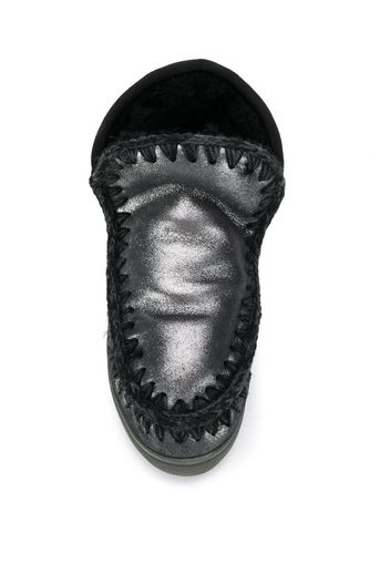 metallic sheen Eskimo boots