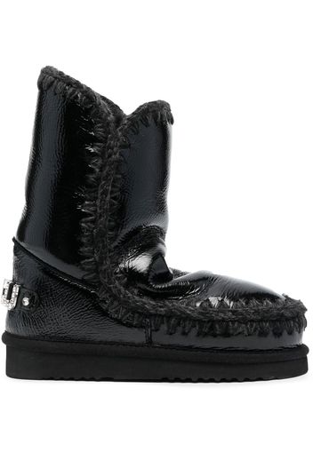 Mou Eskimo leather boots - Nero