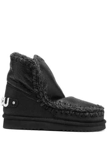 Mou Eskimo 18 leather boots - Nero