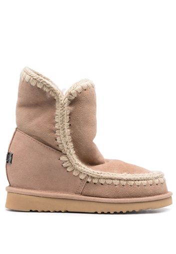 Mou Eskimo faux fur-lined boots - Toni neutri