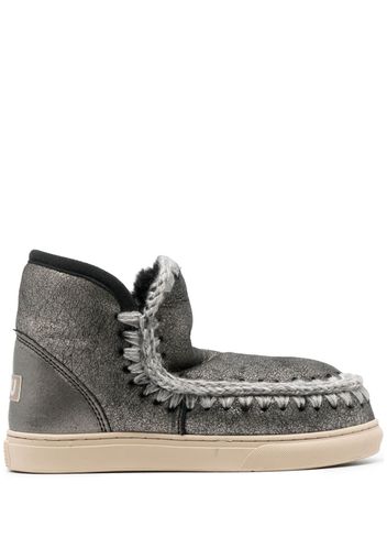 Mou chunky slip-on boots - Grigio