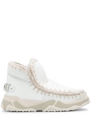 eskimo whipstitch high-top sneakers