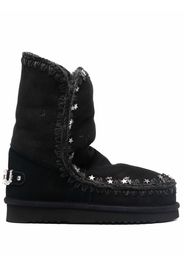 Mou star embellished Eskimo boots - Nero