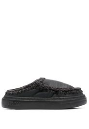 Mou Slippers Eskimo in pelle - Nero