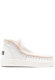 Mou stitched-edge ankle boots - Bianco