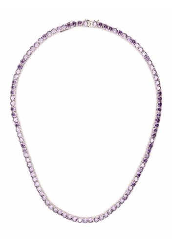 Mounser Laguna crystal necklace - Argento