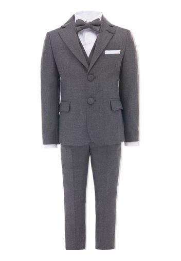 Moustache tuxedo four-piece suit - Grigio